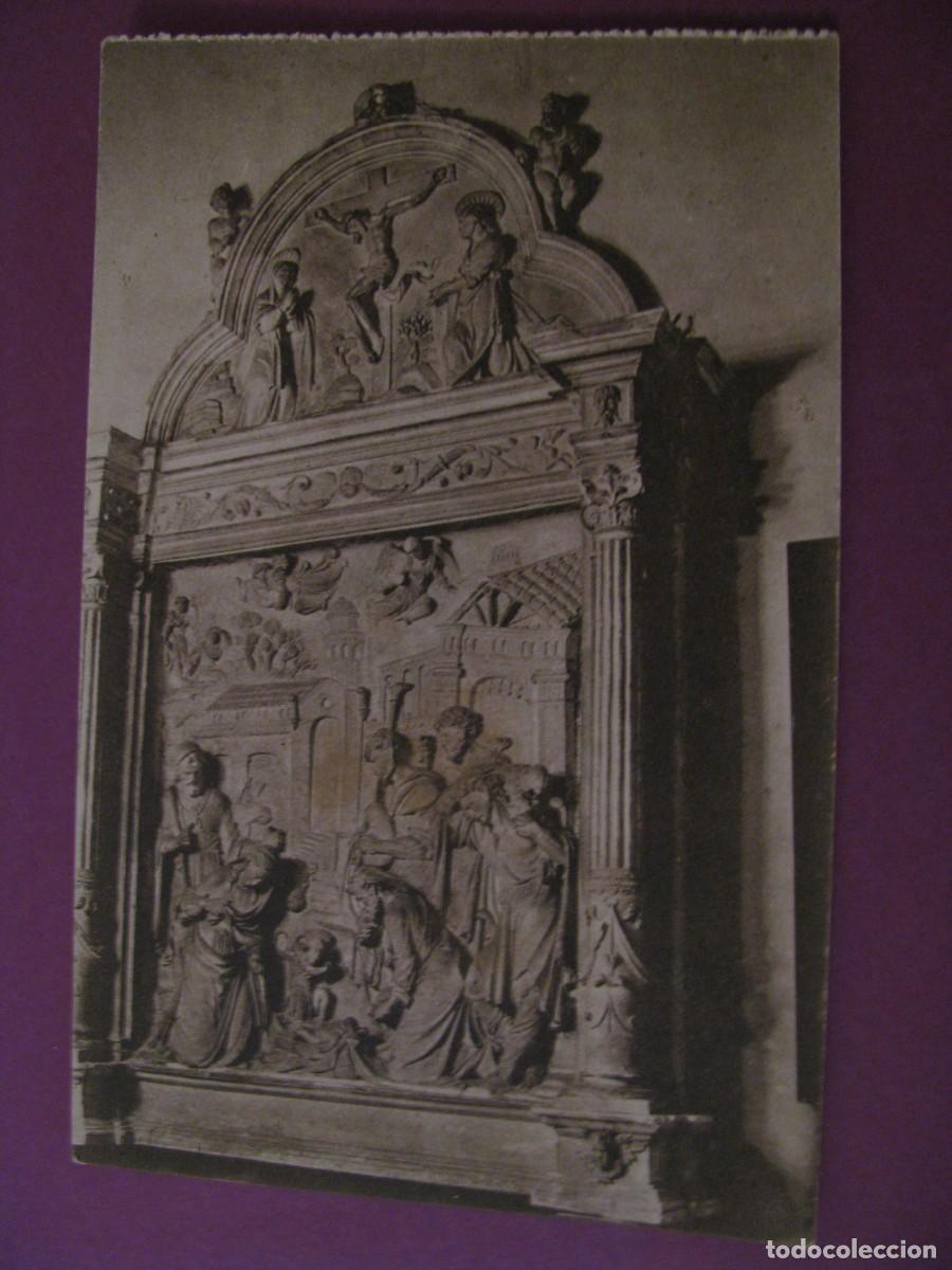 Postales: POSTAL DE MALAGA. SEMINARIO DEL CORAZON EUCARISTICO. GRAFOS 8. BENVENUTO CELLINI, RELIEVE.