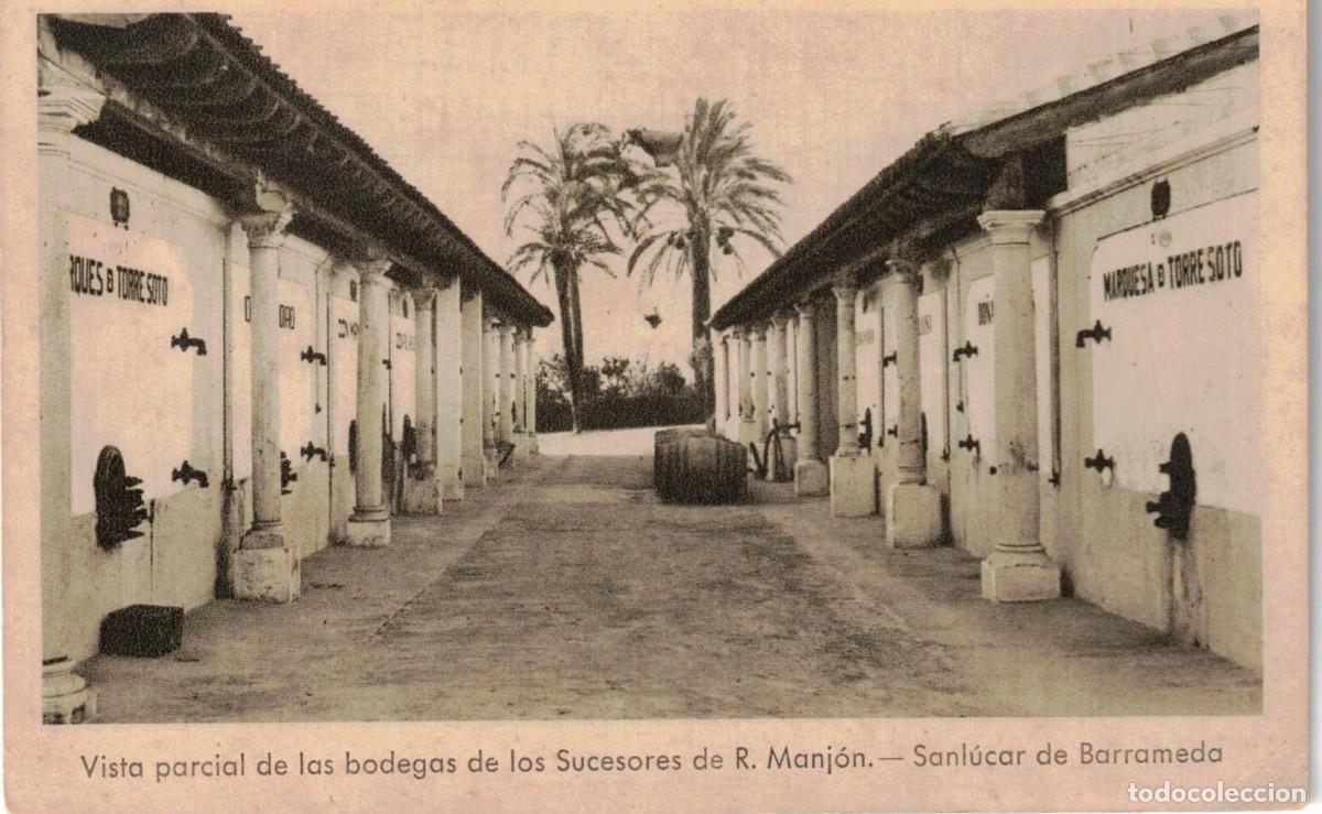 Postales: :::: Q534 - POSTAL - VISTA PARCIAL DE LAS BODEGAS DE LOS SUCESORES DE R. MANJ&Oacute;N