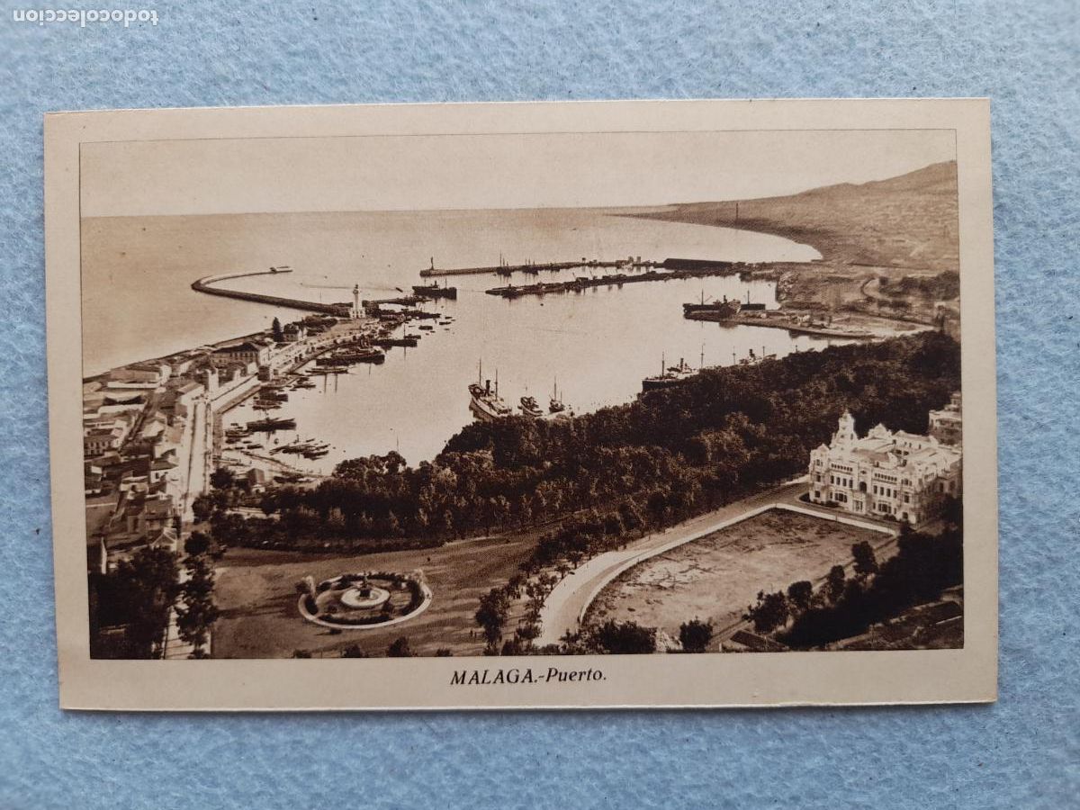 Postales: Postal M&aacute;laga. El Puerto