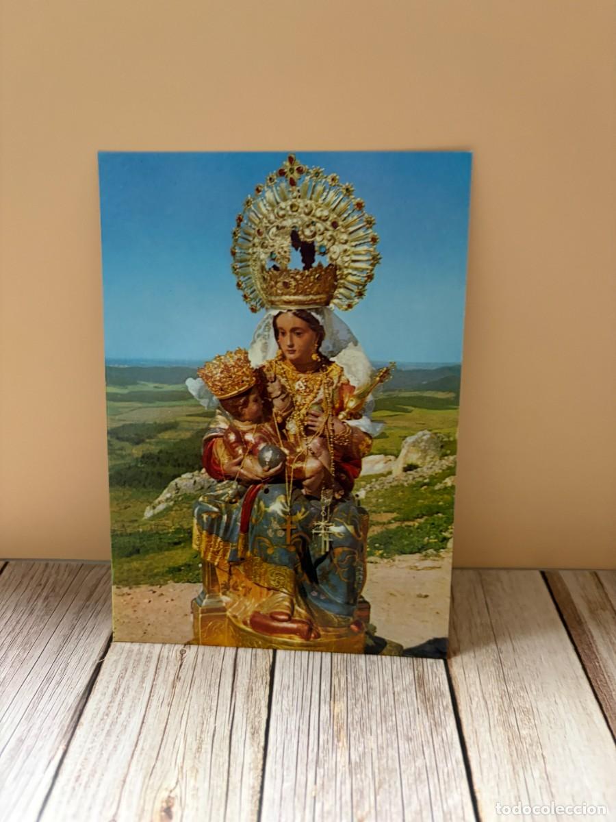 Postales: TARJETA POSTAL. RELIGIOSA. HUELVA. 2001.- NTRA. SRA. DE LA PE&Ntilde;A. PATRONA DE PUEBLA DE GUZMAN