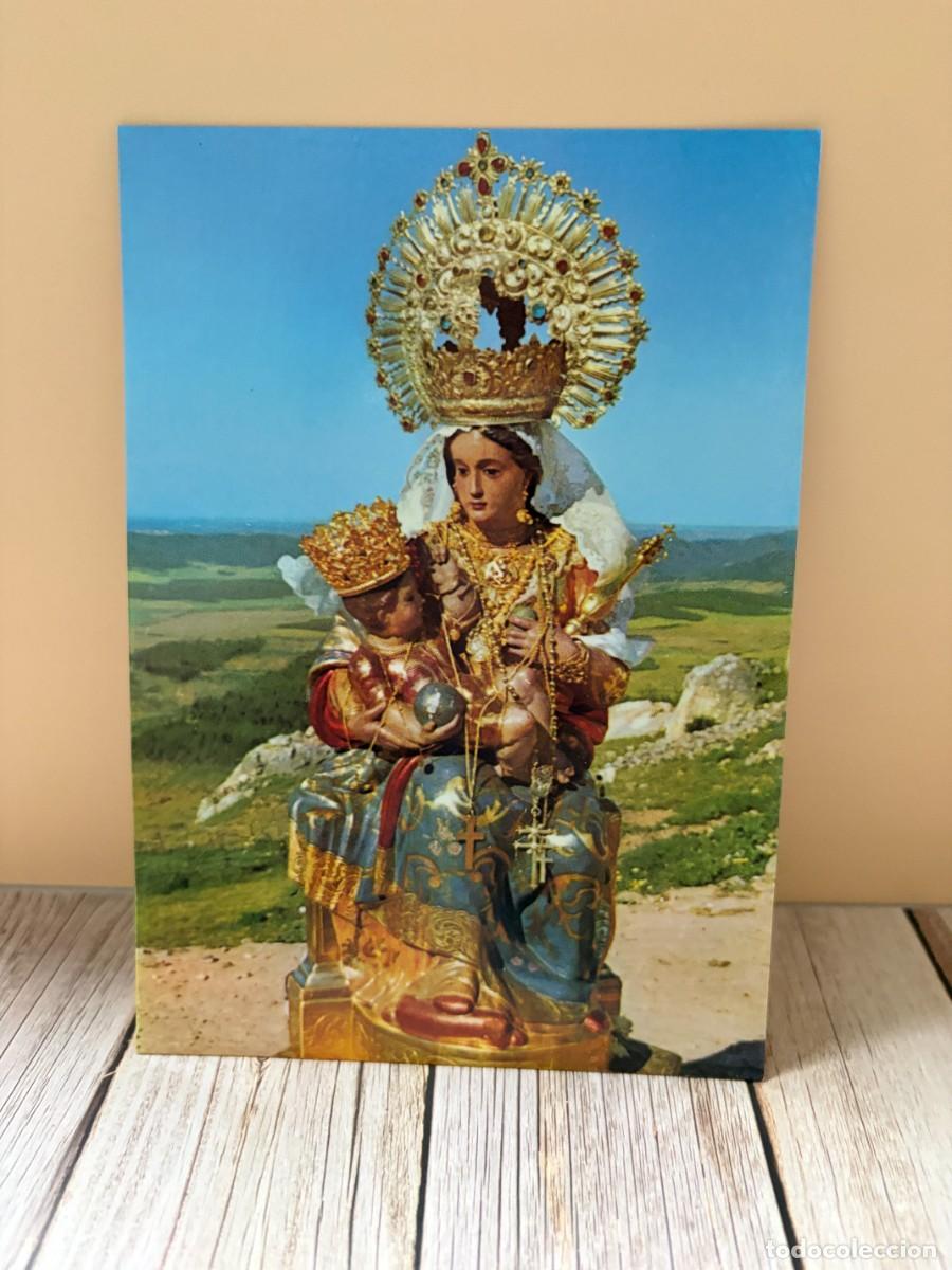 Postales: TARJETA POSTAL. RELIGIOSA. HUELVA. 2001.- NTRA. SRA. DE LA PE&Ntilde;A. PATRONA DE PUEBLA DE GUZMAN