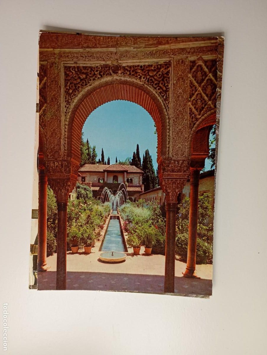 Postales: POSTAL DE GRANADA. GENERALIFE. ACEQUIA. TDKP29C