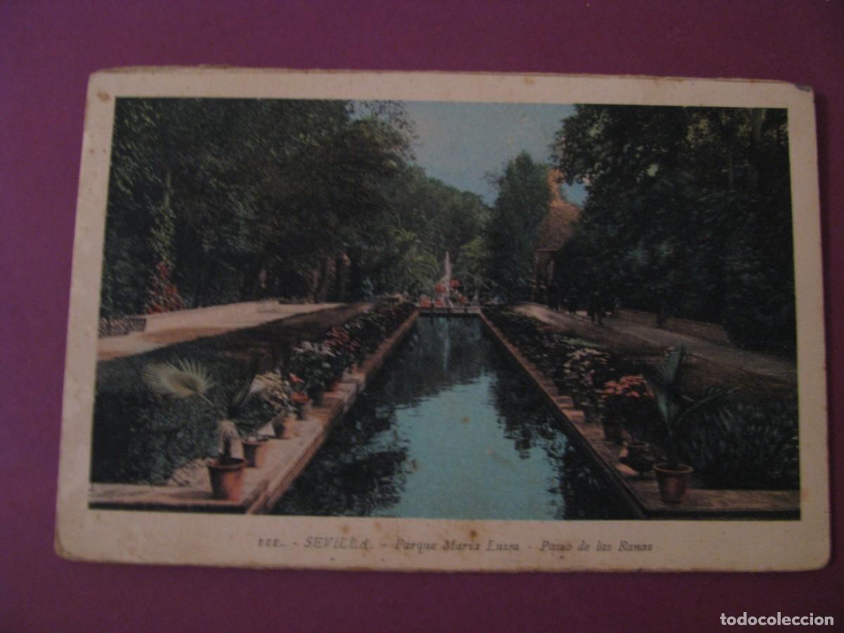 Postales: POSTAL DE SEVILLA. L. ROISIN. PARQUE MARIA LUISA. PASEO DE LAS RANAS.