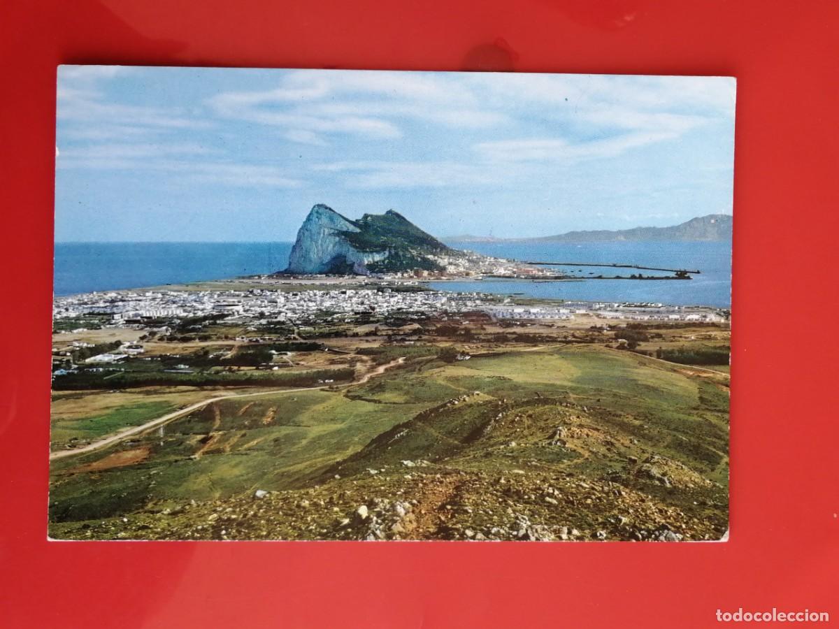 Postales: POSTAL 18541 MAT.SAN ROQUE? CADIZ 1970S-ARRIBAS 2005 LINEA CONCEPCION PANORAMICA Y GIBRALTAR
