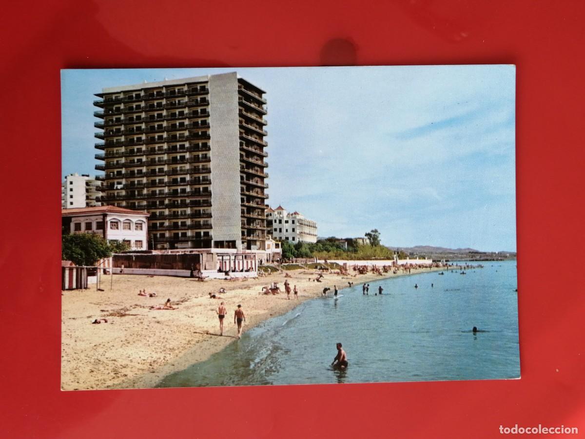 Postales: POSTAL 18571 SIN USO-L.M. VISTABELLA 8 MARBELLA MALAGA EDIFICIO MEDITERRANEO PLAYA
