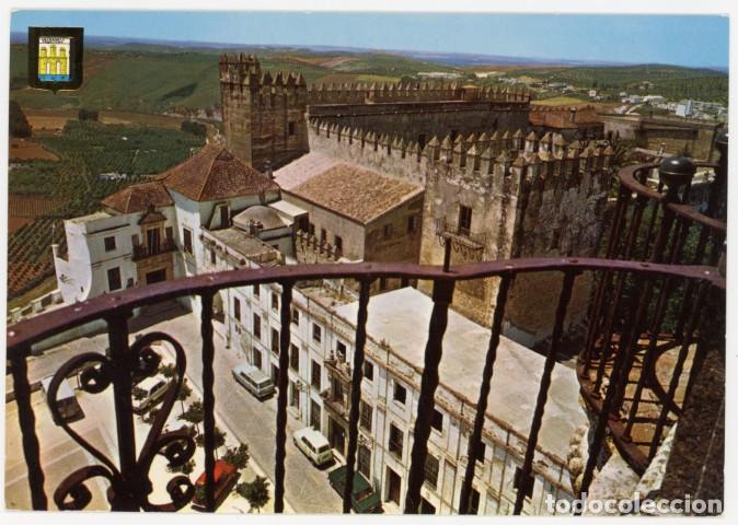 Postales: em04483 arcos de la frontera plaza de espa&ntilde;a y castillo 1972 fisa n&ordm;23 sc