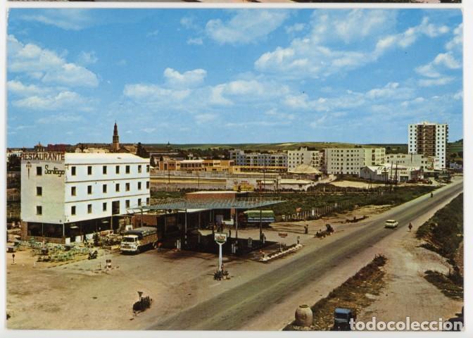 Postales: em04485 ecija vista parcial 1968 arribas n&ordm;2020 sc estacion servicio hotel santiago camion caltex