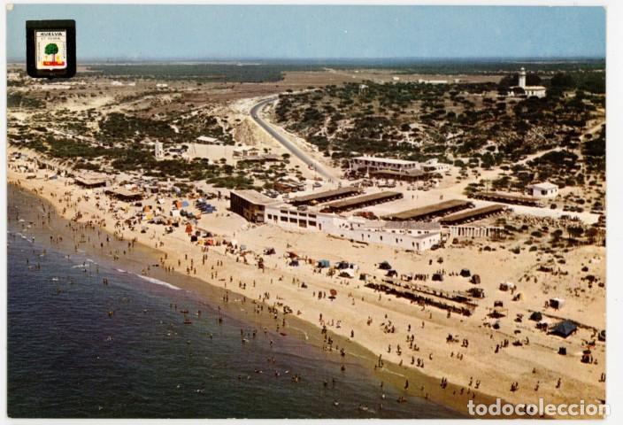 Postales: em04488 huelva playa de mazagon vista aerea 1967 fisa n&ordm;1364 sc