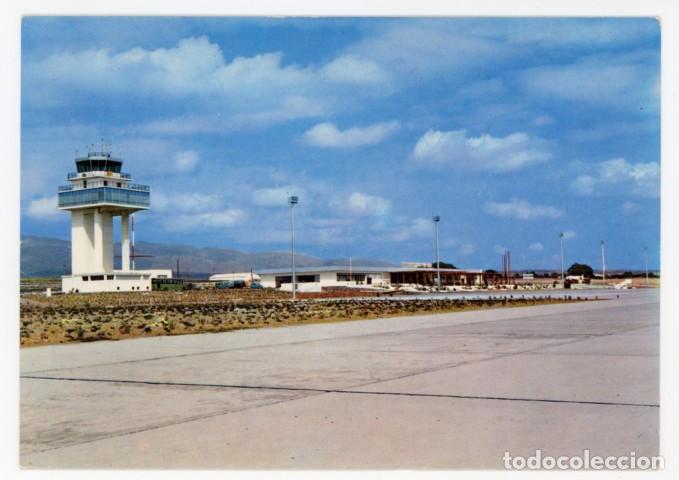 Postales: em04498 almeria aeropuerto torre de control 1968 gallegos n&ordm;300 escrita