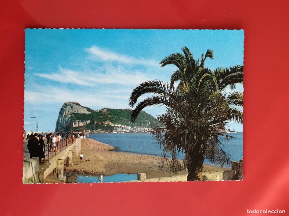 Postales: POSTAL 18589 ESCRITA-KRUGER 988/2 GIBRALTAR EL PE&Ntilde;ON VISTO DESDE LA BAHIA CADIZ