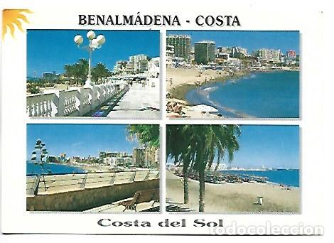 Postales: PASEO MARITIMO Y PLAYAS.- BENALMADENA / MALAGA