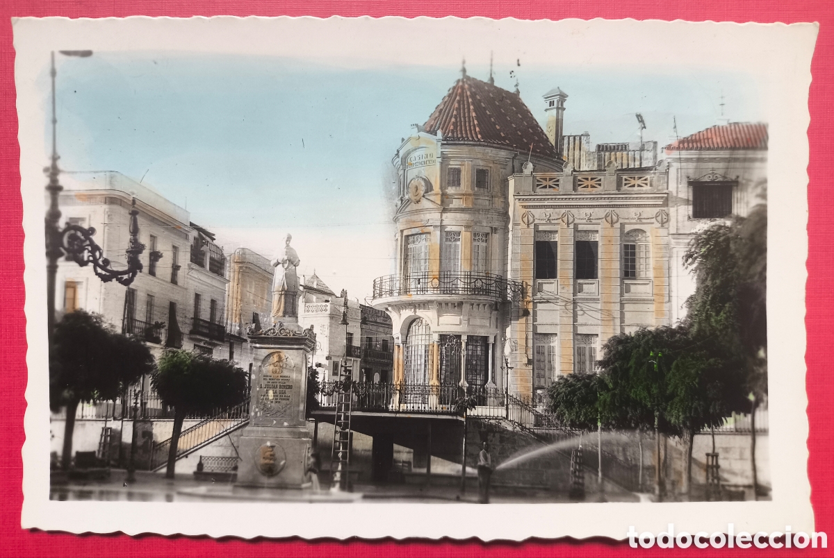 Postales: ARACENA POSTAL FOTOGR&Aacute;FICA COLOREADA HUELVA C. 1955