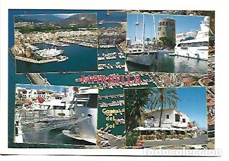 Postales: VISTA DIVERSAS, PUERTO BANUS.- MARBELLA / MALAGA