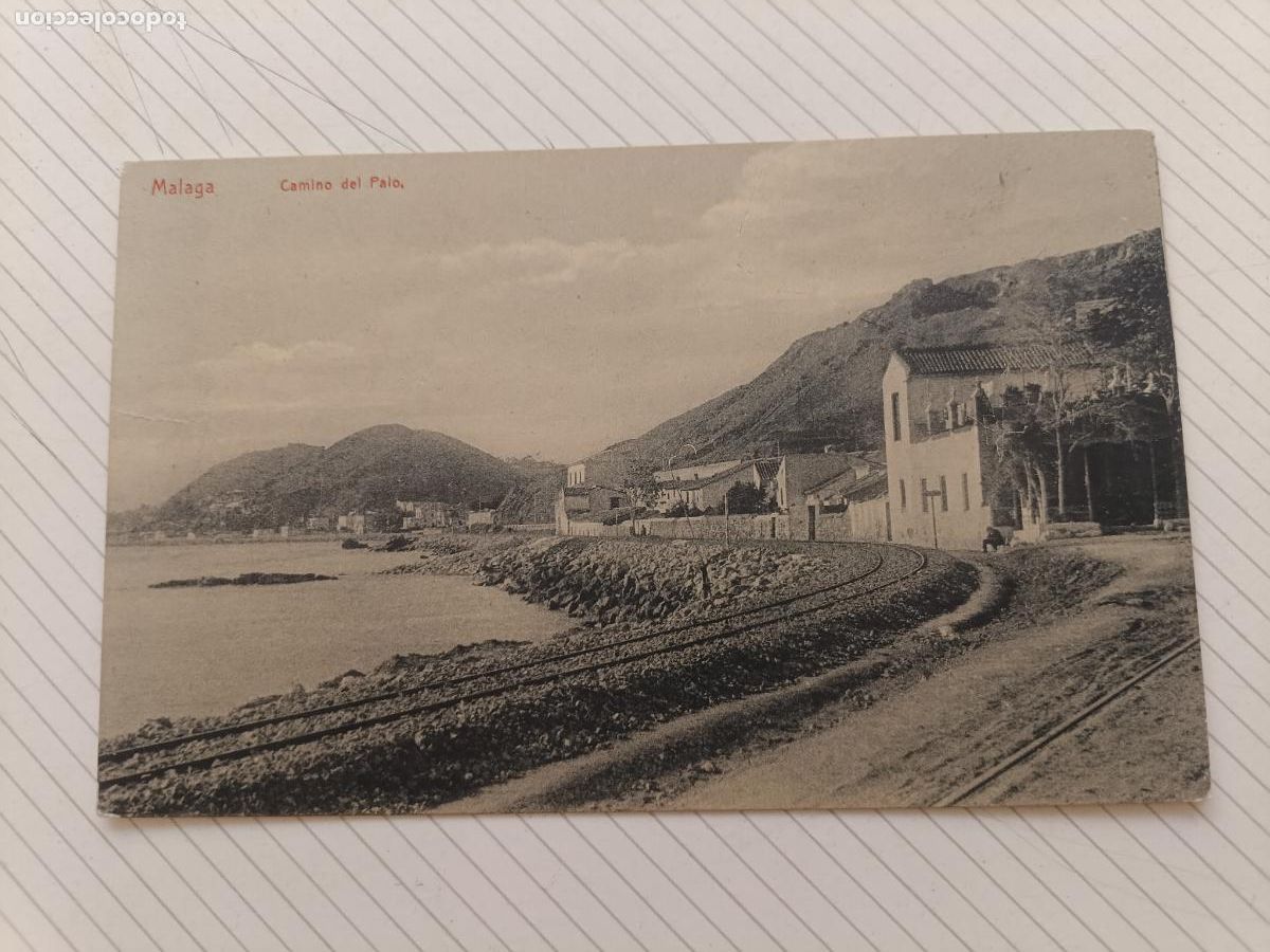 Postales: M&aacute;laga, postal antigua