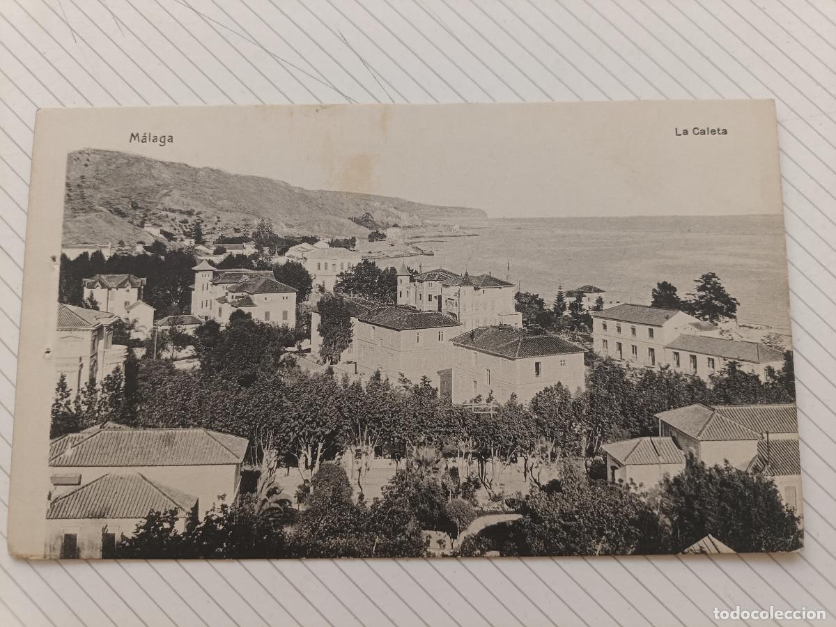 Postales: M&aacute;laga, postal antigua