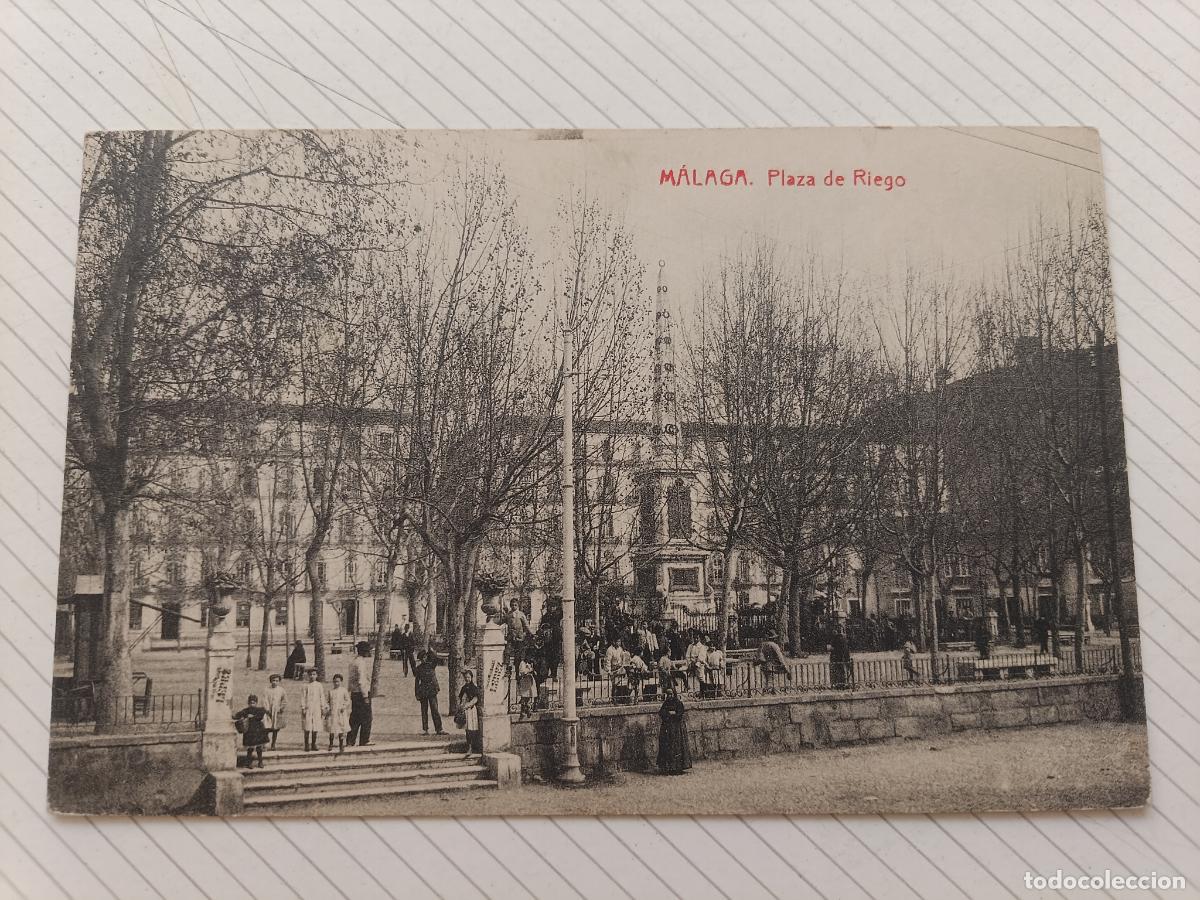 Postales: M&aacute;laga, postal antigua
