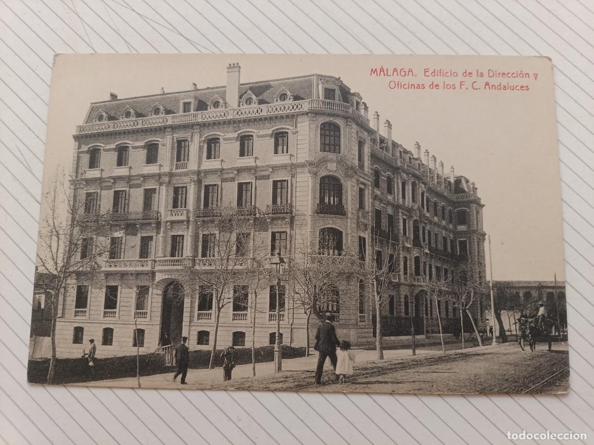 Postales: M&aacute;laga, postal antigua
