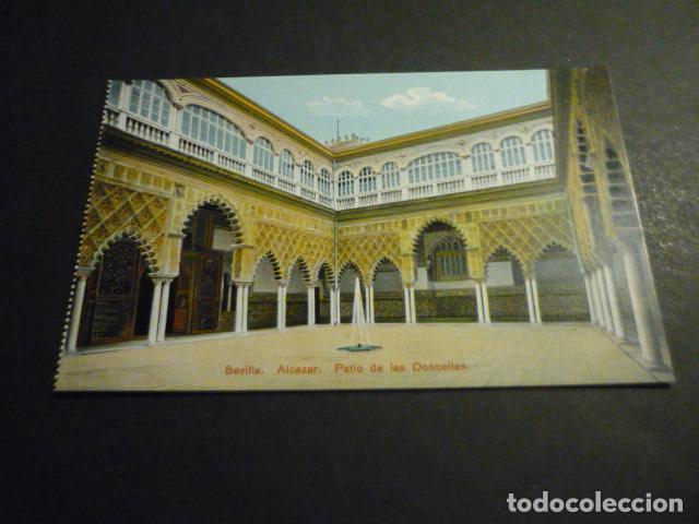 Postales: SEVILLA ALCAZAR PATIO DE LAS DONCELLAS