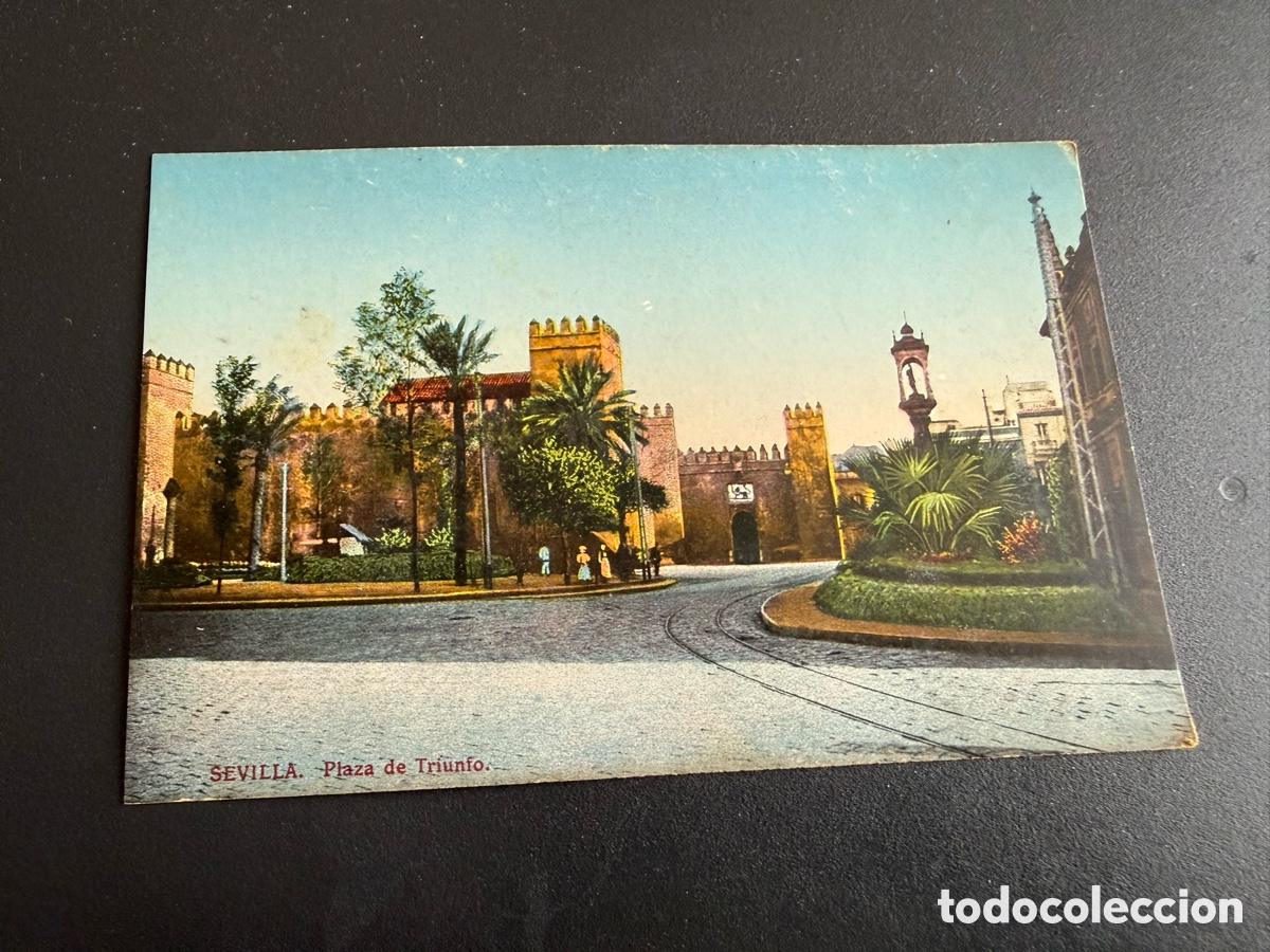 Postales: Postal SEVILLA. PLAZA DE TRIUNFO