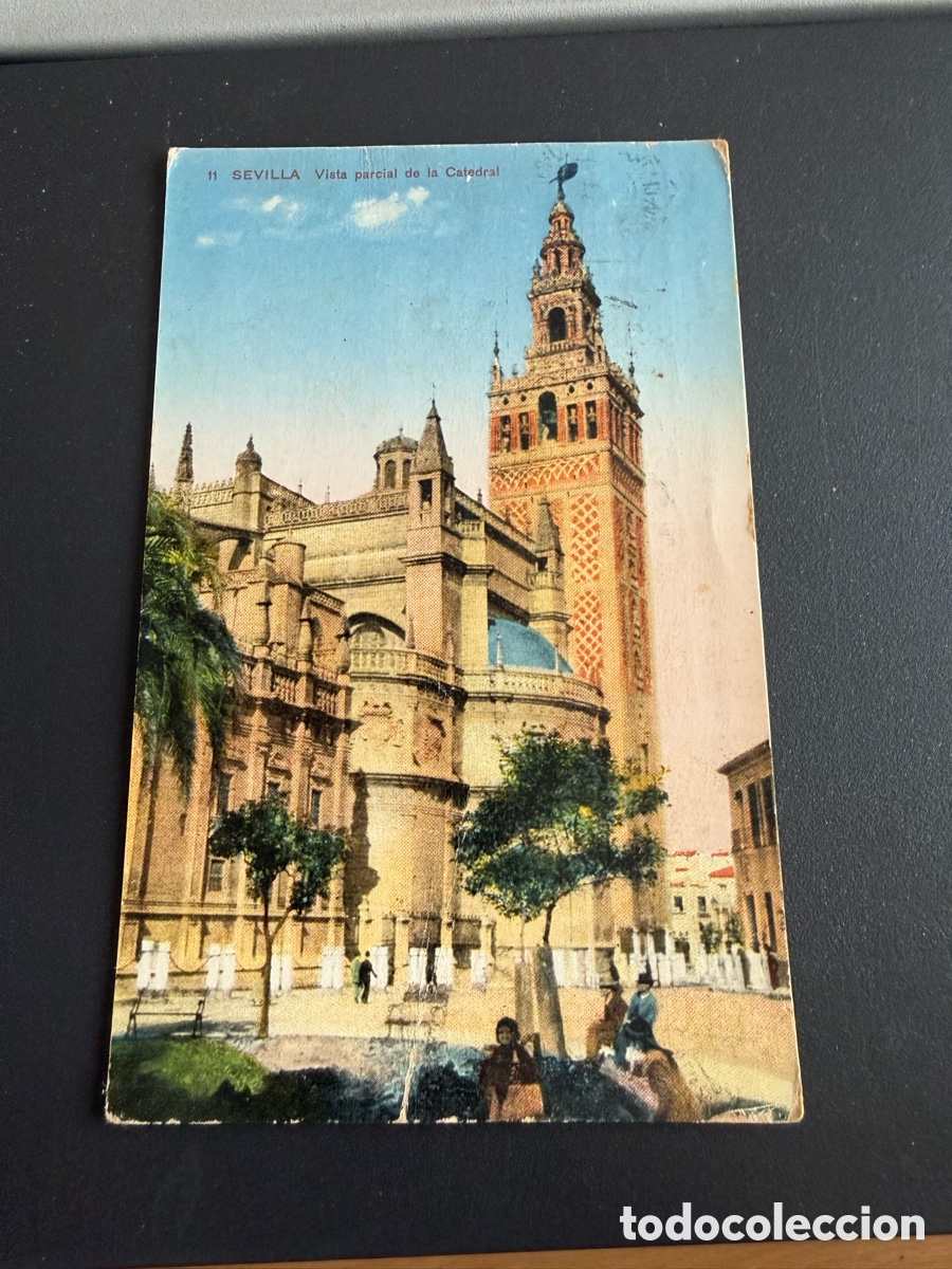 Postales: Postal SEVILLA. Vista Parcial de la Catedral