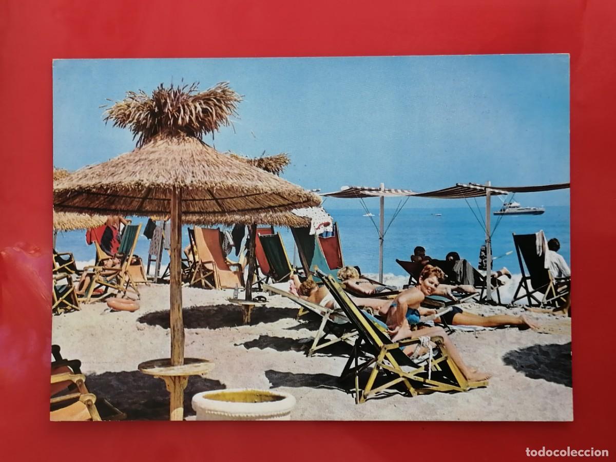 Postales: POSTAL 18784 NUEVA-L.M. VISTABELLA 30 TORREMOLINOS MALAGA PLAYAS CARIHUELA BA&Ntilde;ISTAS