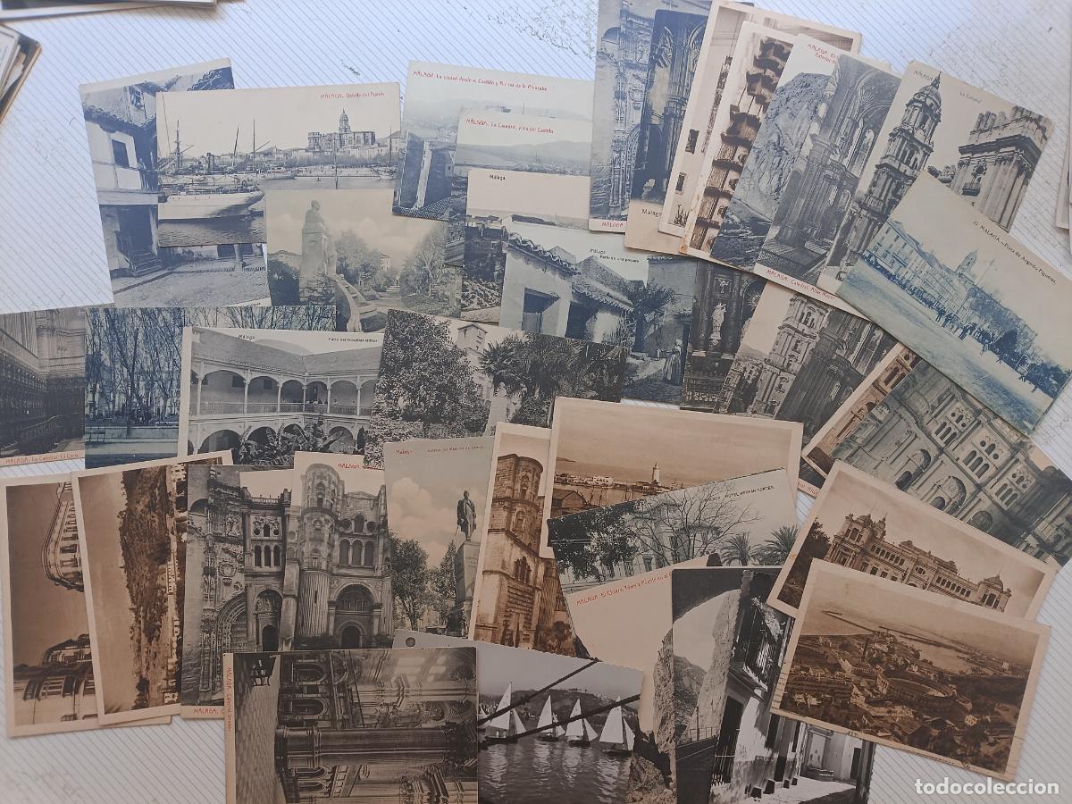 Postales: M&aacute;laga: 41 postales antiguas