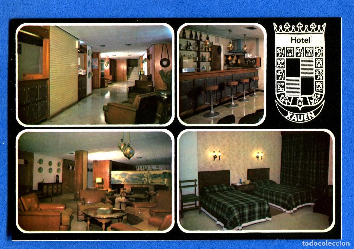 Postales: POSTAL CON INFORMACION PUBLICIDAD HOTEL XAUEN JAEN
