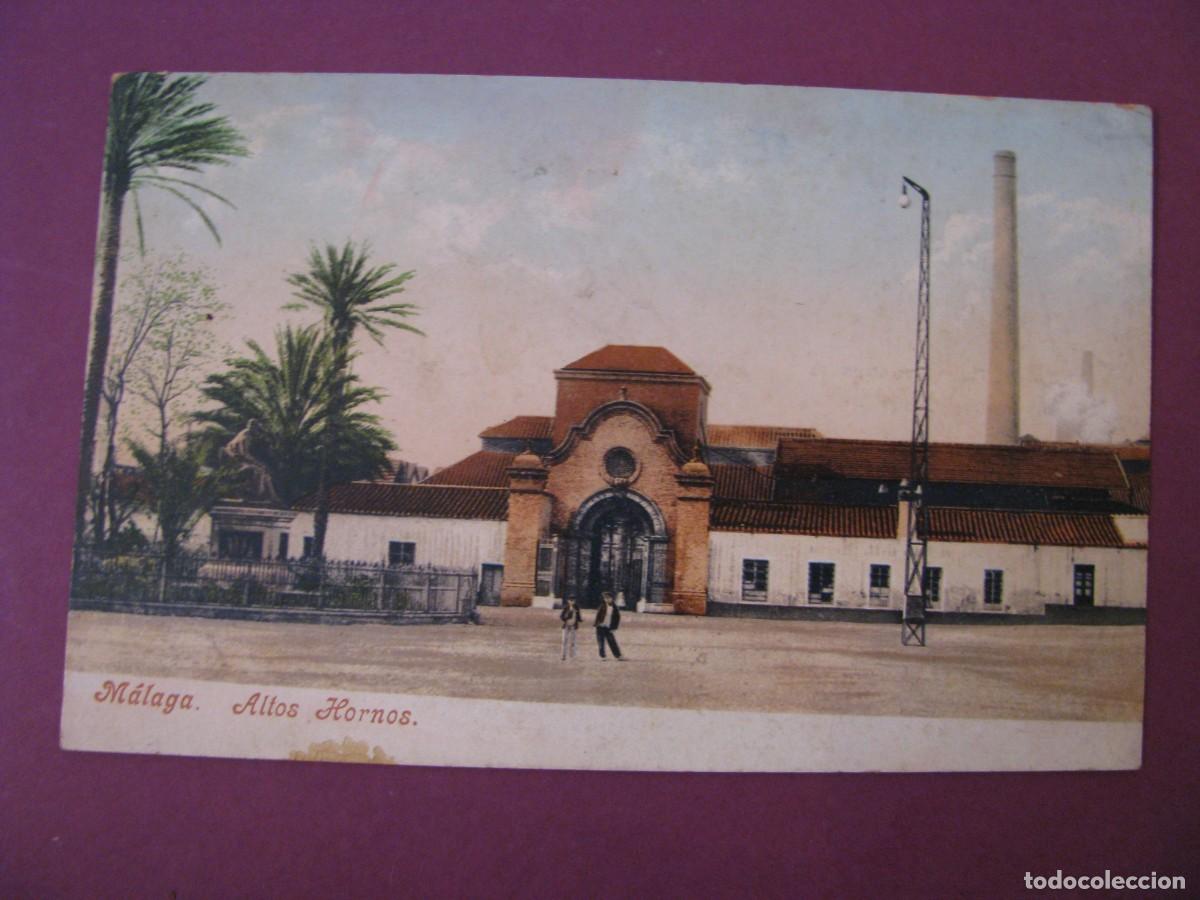 Postales: ANTIGUA POSTAL DE MALAGA. ALTOS HORNOS.