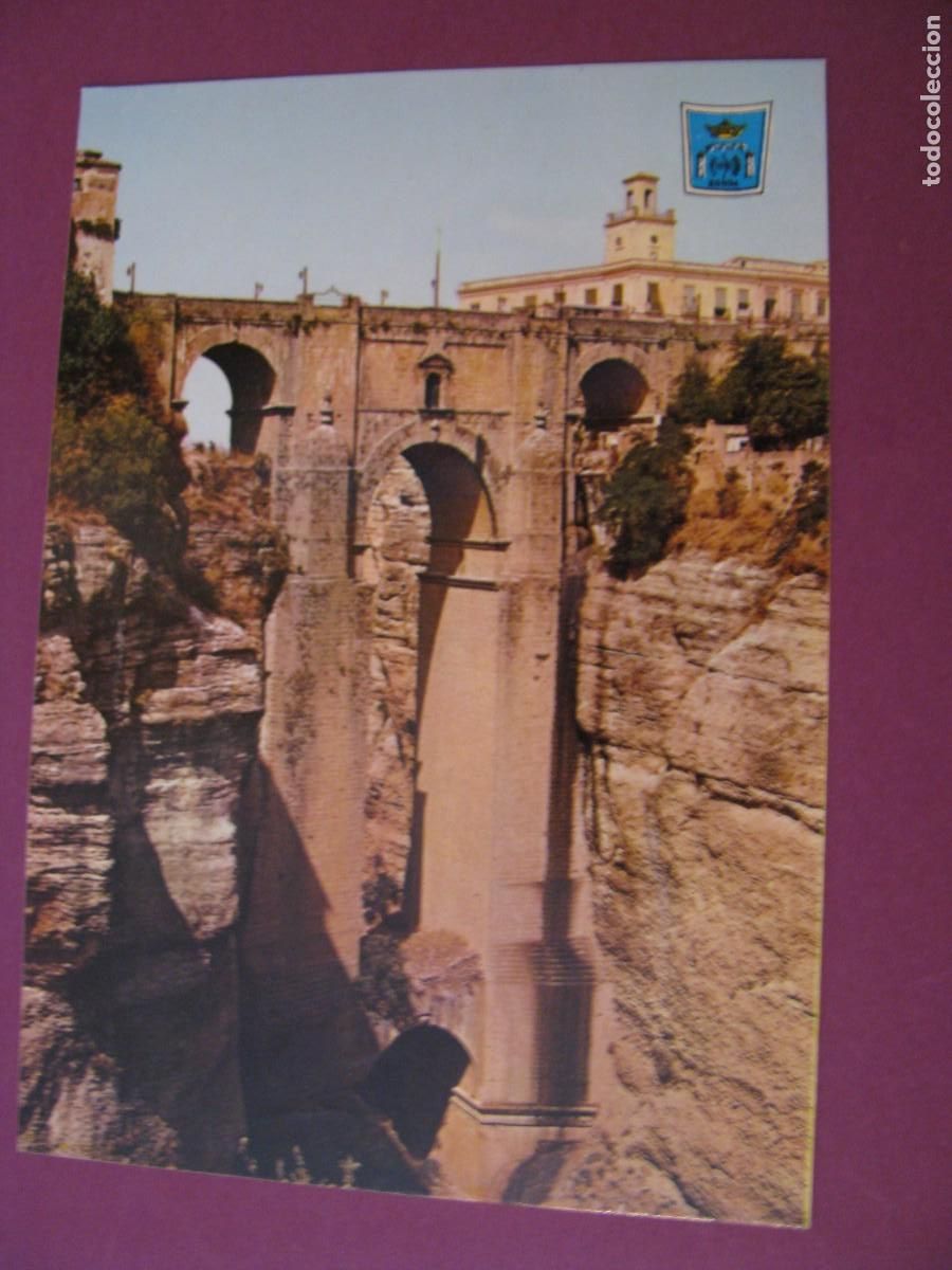Postales: POSTAL DE RONDA. PUENTE NUEVO. PERGAMINO. ESCRITA 1979