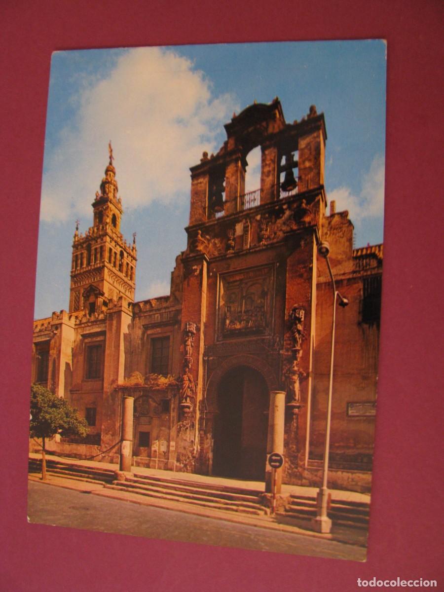 Postales: POSTAL DE SEVILLA. CATEDRAL. PUERTA DEL PERDON. GARCIA GARRABELLA. CIRCULADA