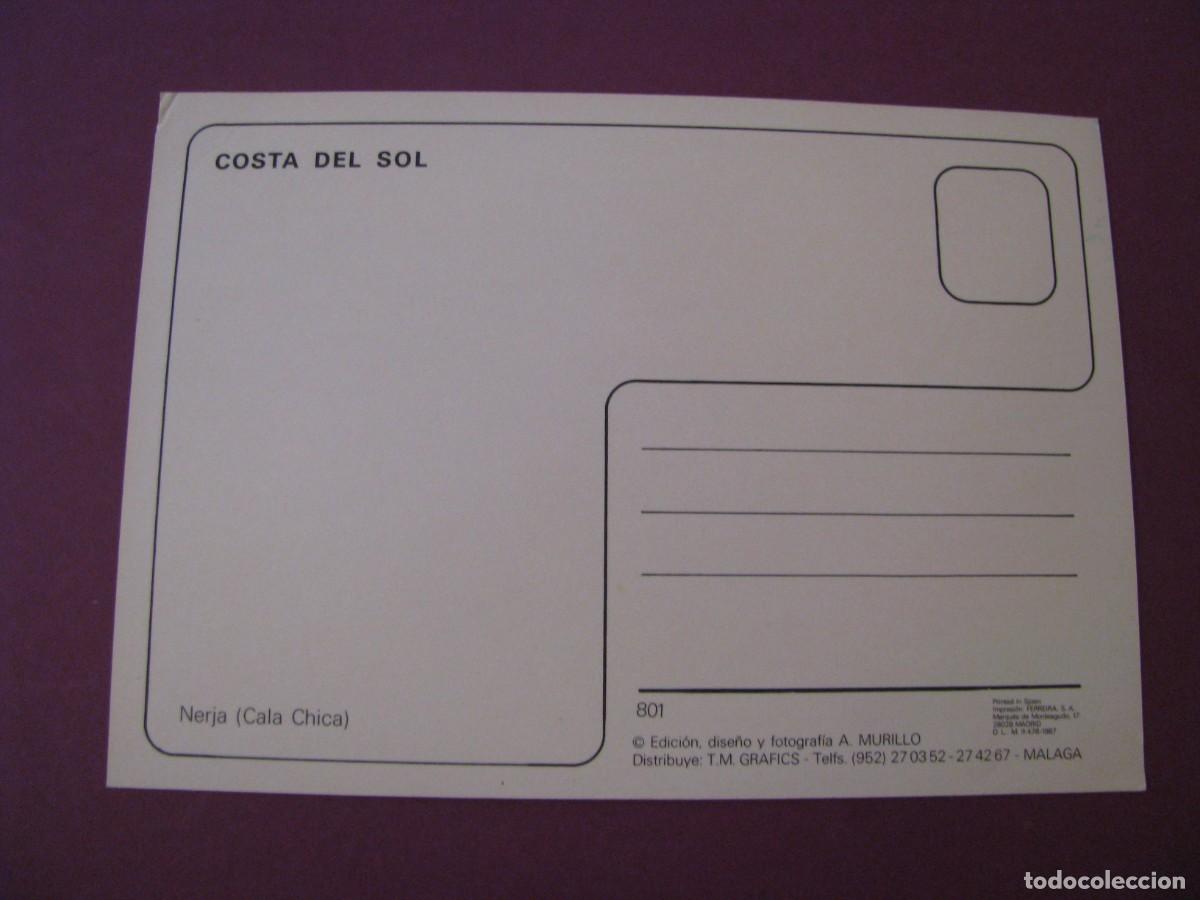 Postales: POSTAL DE NERJA. CALA CHICA. A. MURILLO. - Foto 2