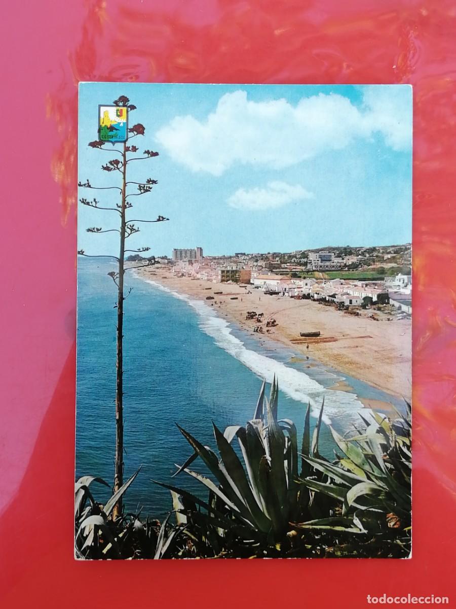 Postales: POSTAL 18831 MAT.MALAGA 1962-DOMINGUEZ 18 TORREMOLINOS PLAYA CARIHUELA