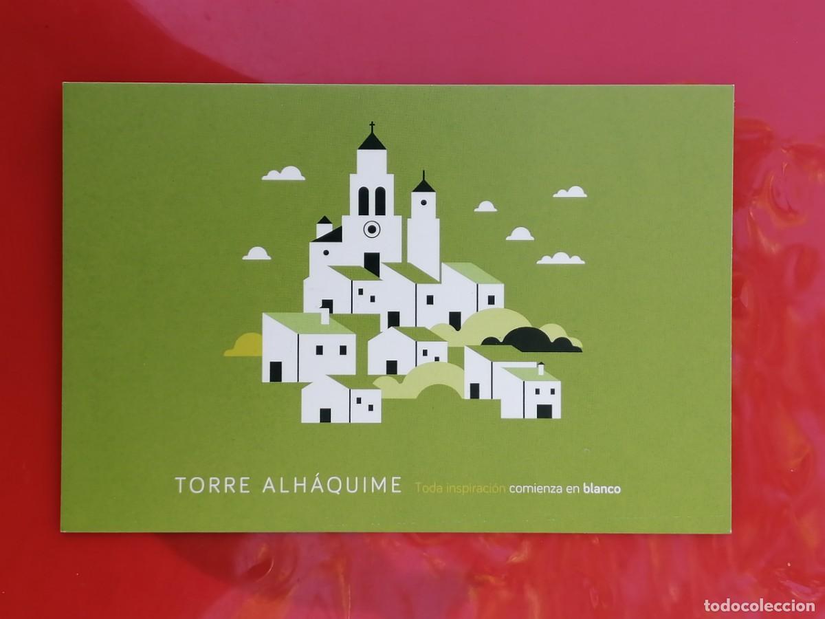 Postales: POSTAL 18798 NUEVA-JUNTA DE ANDALUCIA TORRE ALHAQUIME PUEBLOS BLANCOS