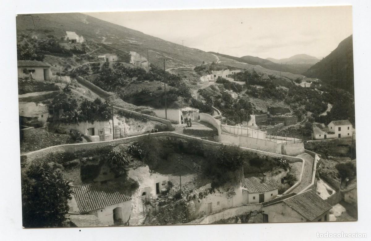 Postales: Postal &rdquo;Granada, Sacromonte gitano&rdquo; Sin fecha, a&ntilde;os 50/60? No escrita