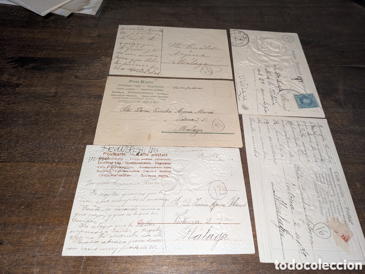 Postales: 5 bonitas postales troqueladas - Foto 4