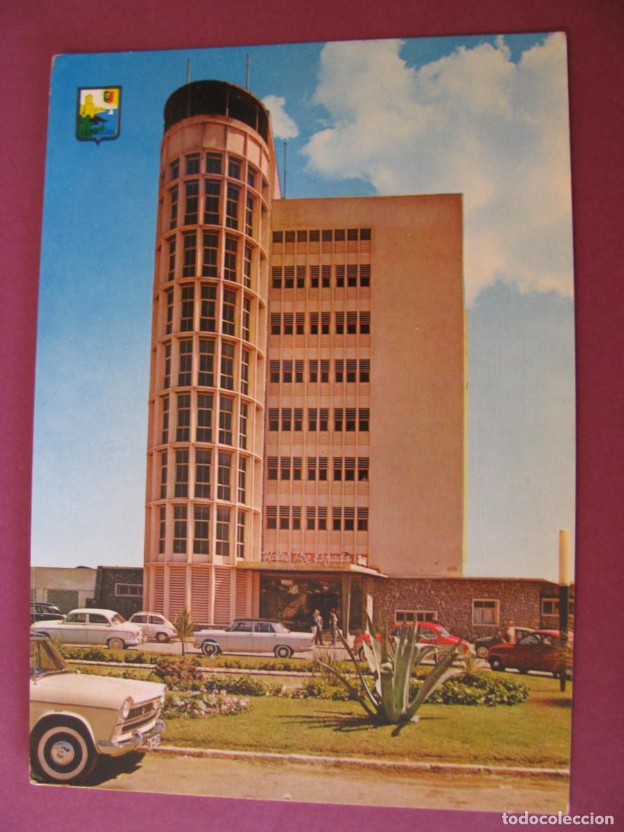 Postales: POSTAL DE TORREMOLINOS. HOTEL PEZ ESPADA. DOMINGUEZ 17