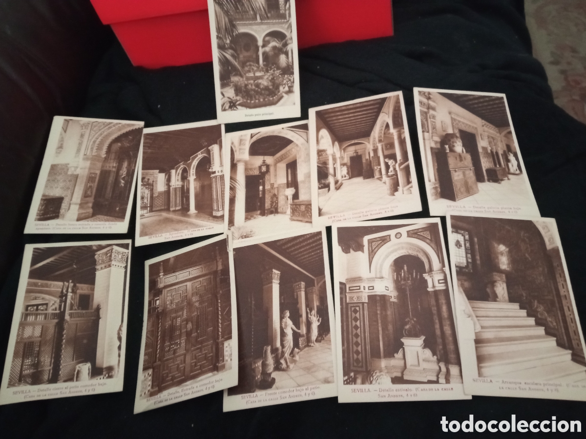 Postales: 11 antiguas postales fotogr&aacute;ficas de Sevilla, Casa de la Calle San Andr&eacute;s 4 y6