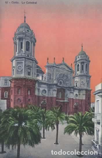 Postales: CADIZ SIN ESCRIBIR CATEDRAL - Foto 1