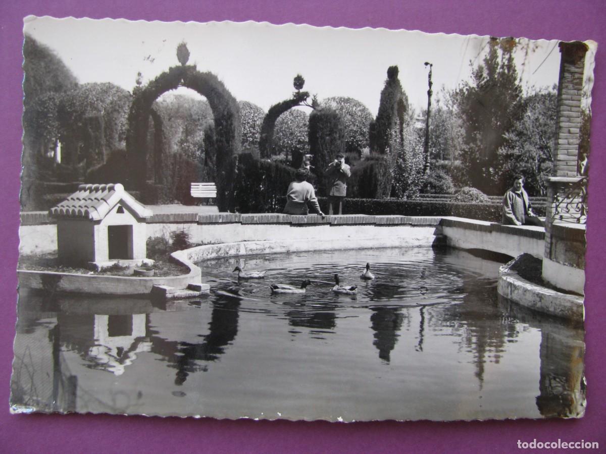 Postales: POSTAL FOTOGRAFICA DE VALENCIA. LOS VIVEROS ESTANQUE. GARCIA GARRABELLA.