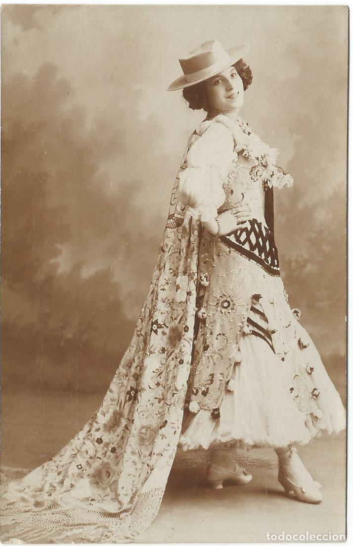 Postales: Postal de Espa&ntilde;a, Andaluc&iacute;a, Artista Cupletista, Circulada