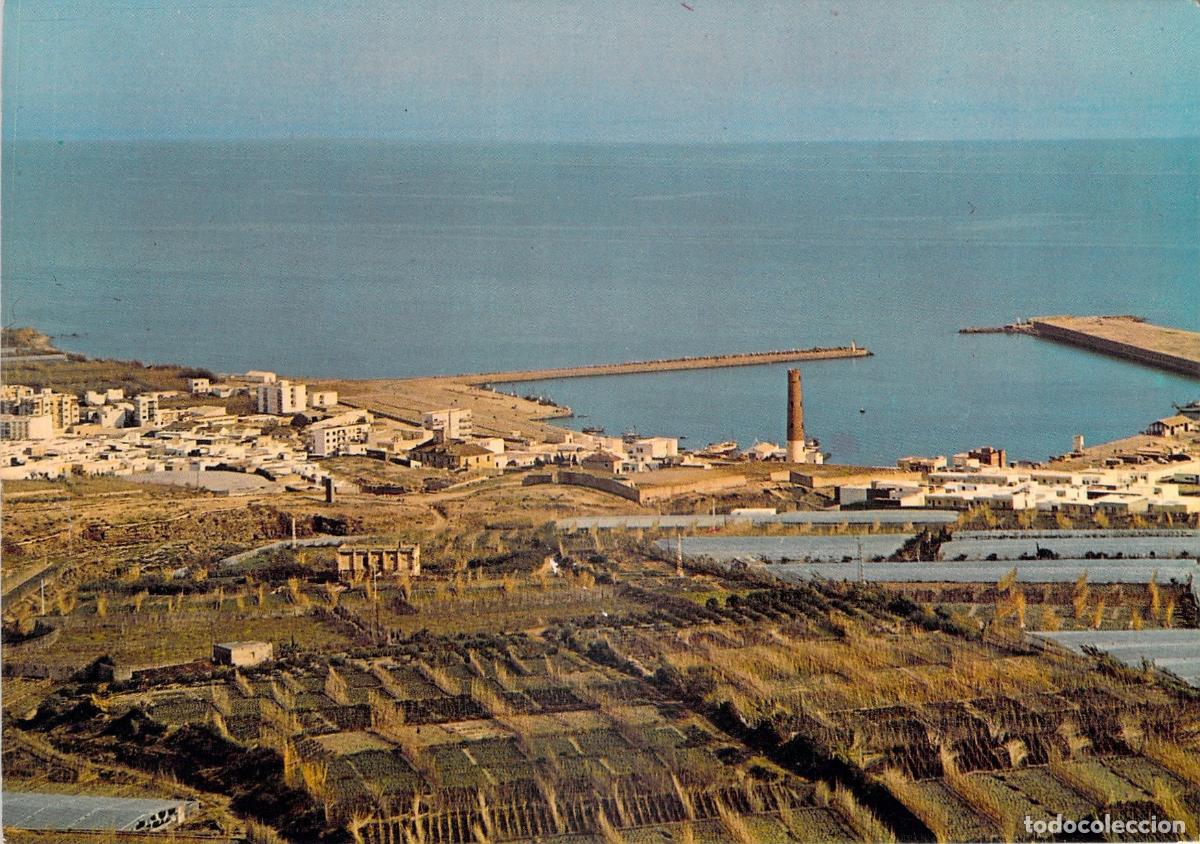 Postales: Postal de Adra Almer&iacute;a con Vista Parcial del Puerto
