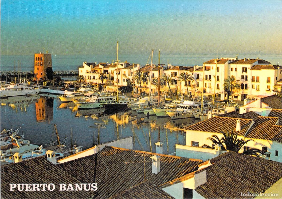 Postales: Postal de Puerto Ban&uacute;s en Marbella, Costa del Sol