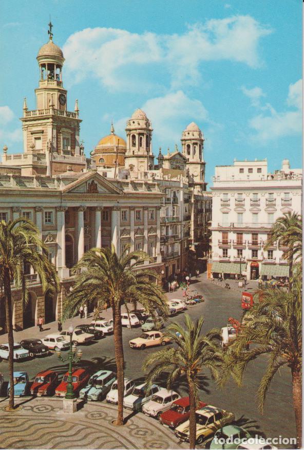 Postales: CADIZ, PLAZA DE SAN JUAN DE DIOS- DISTRB.PAPELERIA ALFA N&ordm;120 - S/C