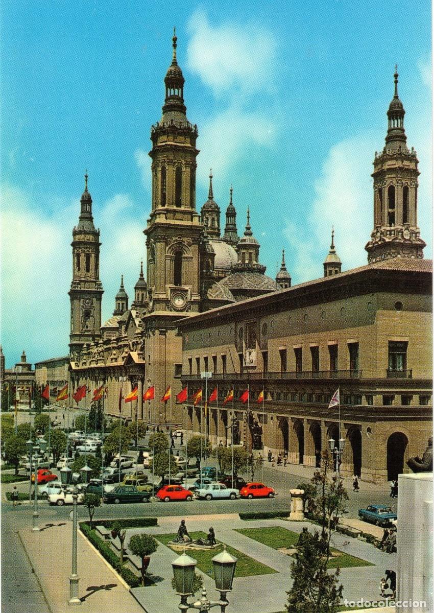 Postales: :::: PH344 - POSTAL - ZARAGOZA - PLAZA DE LAS CATEDRALES