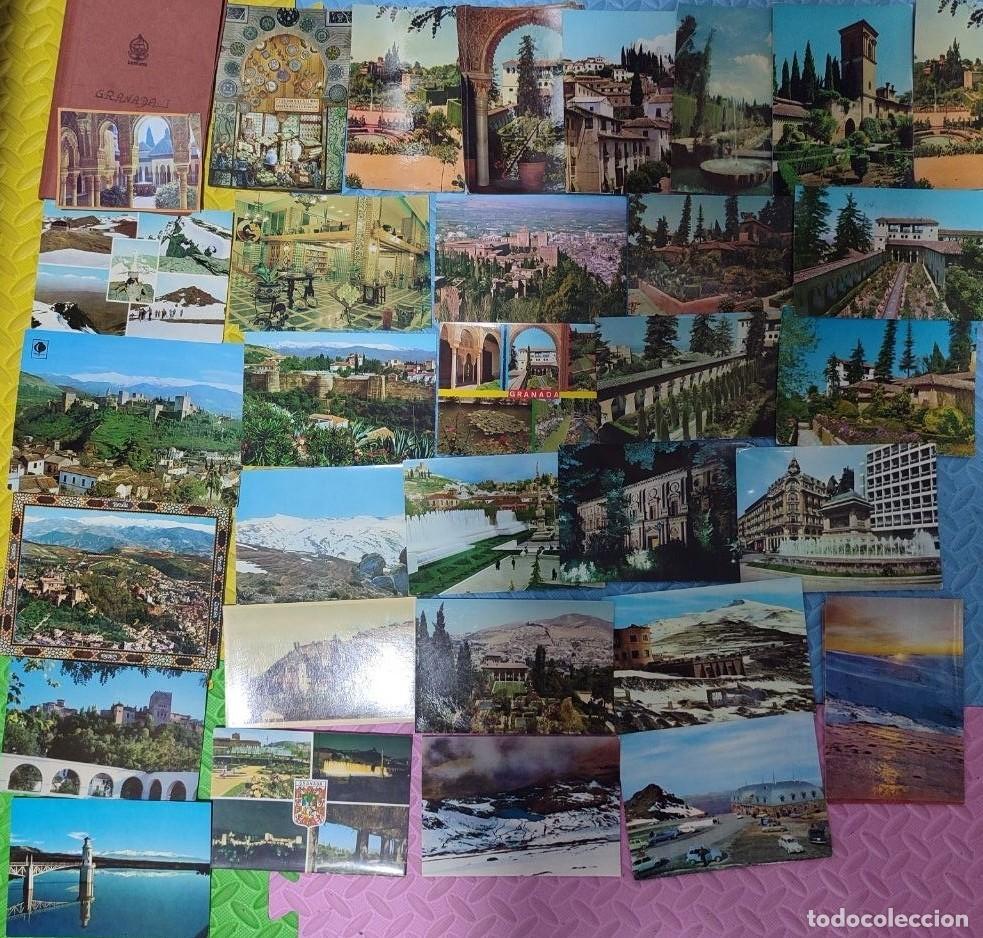 Postales: LOTE DE 30 POSTALES GRANADA - Foto 2