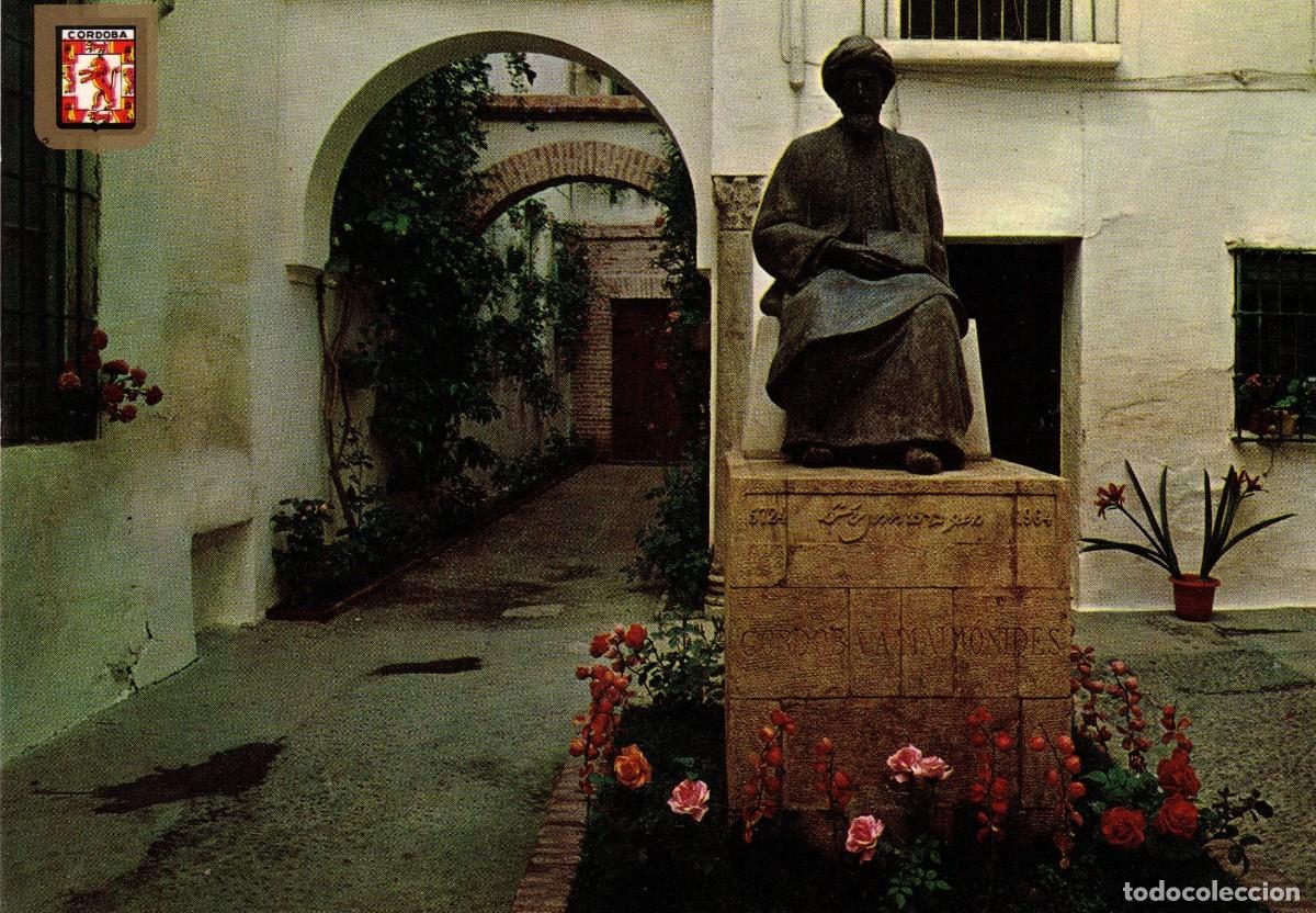Postales: :::: PH379 - POSTAL - CORDOBA - MONUMENTO A MAIMONIDES EN LA CALLE JUDIOS