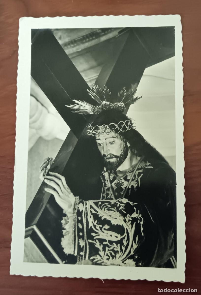 Postales: POSTAL FOTOGR&Aacute;FICA NUESTRO PADRE JES&Uacute;S JA&Eacute;N N&ordm; 124 EDICIONES ARRIBAS ESCRITA 14X9 CM.