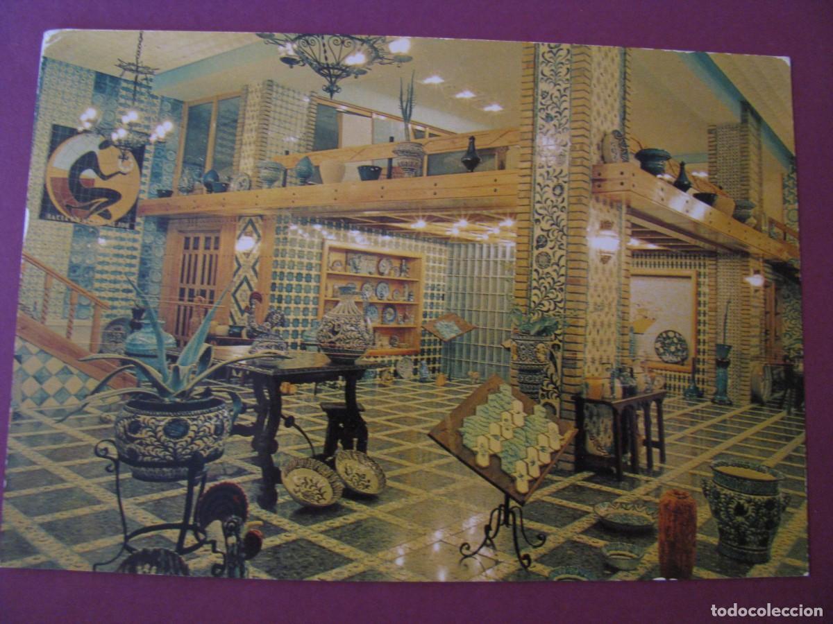 Postales: POSTAL DE GRANADA. EXPOSICI&Oacute;N CER&Aacute;MICA &Aacute;RABE PLAZA SAN ISIDRO 1968
