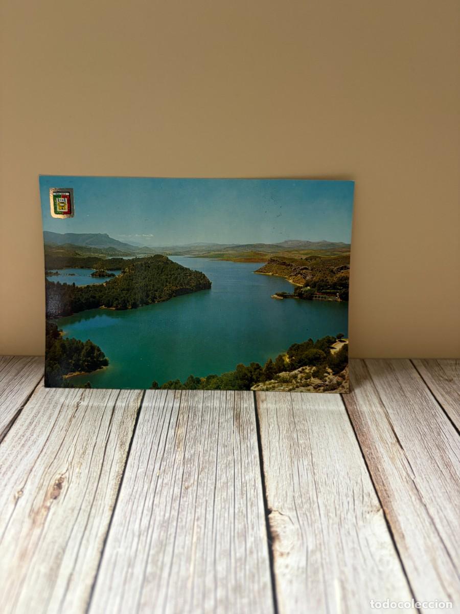 Postales: TARJETA POSTAL. M&Aacute;LAGA. 92.- PANTANO DEL CHORRO. EL EMBALSE. DOMINGUEZ