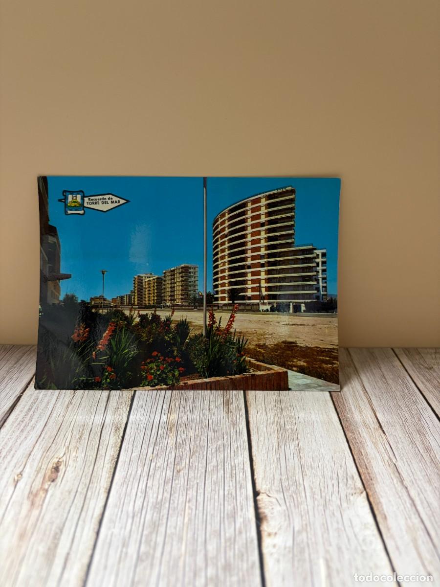 Postales: TARJETA POSTAL. M&Aacute;LAGA. 5419.- TORRE DEL MAR. PASEO MAR&Iacute;TIMO. ED. PERGAMINO